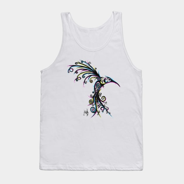 Hummingbird Tank Top by chrispanila